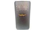  Riot shield aluminum 90x50 CMS with led flashlight