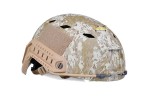 bj helmet with thread adjustment