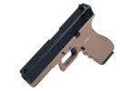 KJW Glock 18C avec blowback et tir semi-automatique et automatique