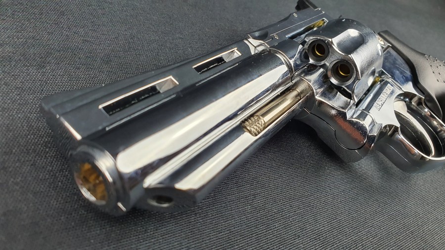 Pistolet Revolver HG-131C Gaz HFC - Silver