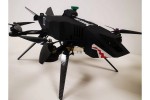 Drone d'attaque professionnel Delta pour airsoft + support de caméra + support d'arme