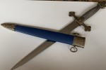 Daga Franco Masonica 37cm azul