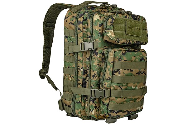 Mochila US Assault 36l Pack LG mil-tec Digital Woodland - Mochilas - Tienda  de Airsoft, replicas y ropa militar con stock real .