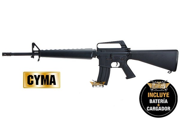 M16A1 Vietnam CM009A1 Cyma - Cyma - Tienda de Airsoft, replicas y ropa  militar con stock real .