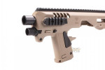 CAA micro Roni Kit Kit de conversión de carabina para Glock Serie 17/19/22 Tan oscura 