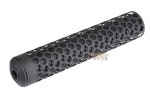 Action Army T10 Silencer with 14mm thread Black
