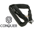 CONQUER strap with 1 quick-release point Black