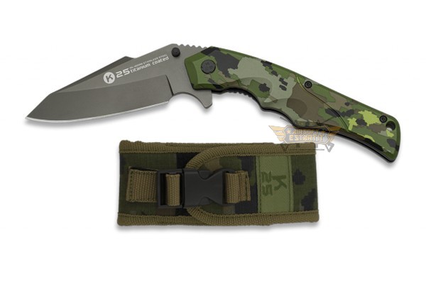 lanzar cabina Vacante Pocket knife K25 camo - K25 - Airsoft shop, replicas and military clothing