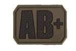 Blood type patch AB Positive