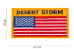 Parche bandera USA Desert Storm
