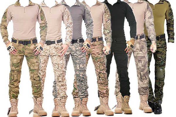Tactical and military uniforms